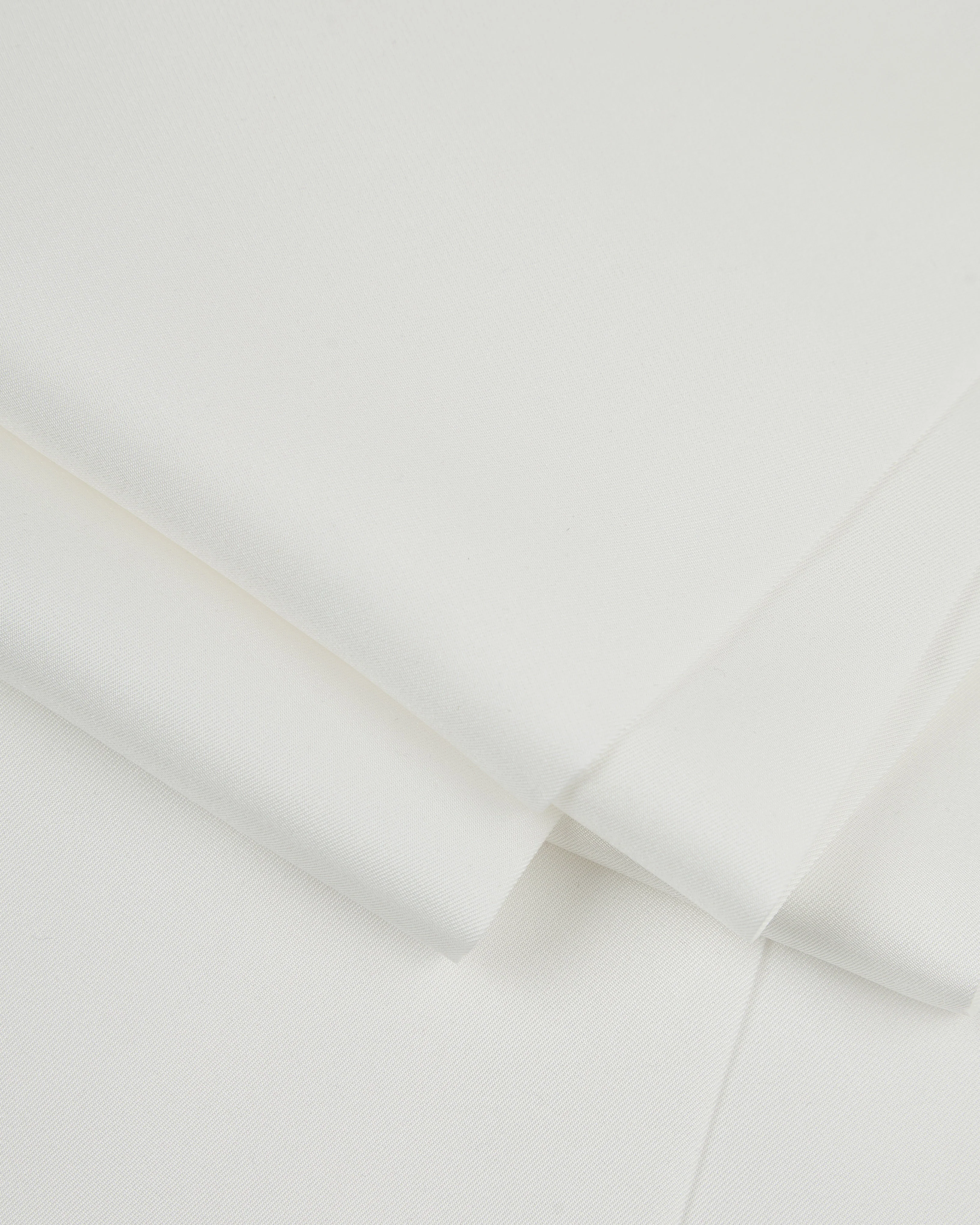 Silk Aviator Scarf in White - The Air White Aviator - Image 2