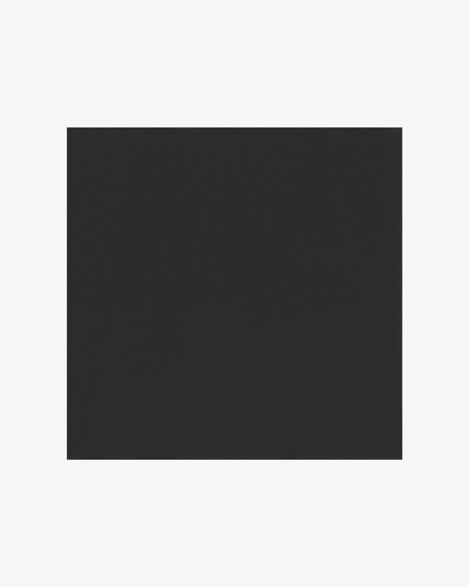Silk Pocket Square - Solid | Black