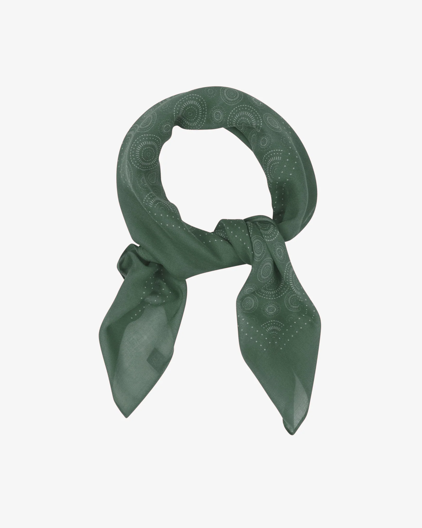 Noughts in Evergreen - Bohemian Style Bandana