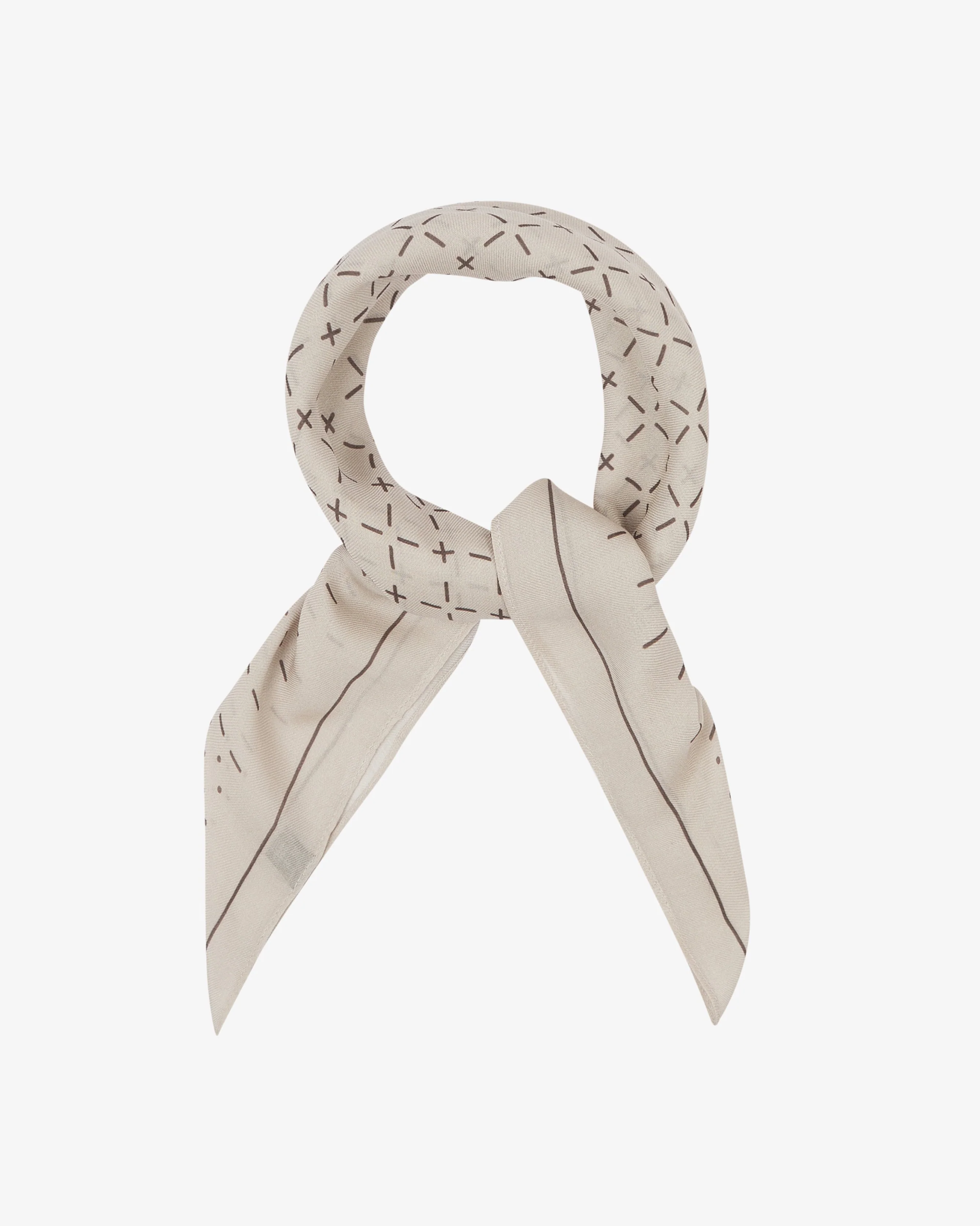 Crosses in Cream - Bohemian Style Bandana