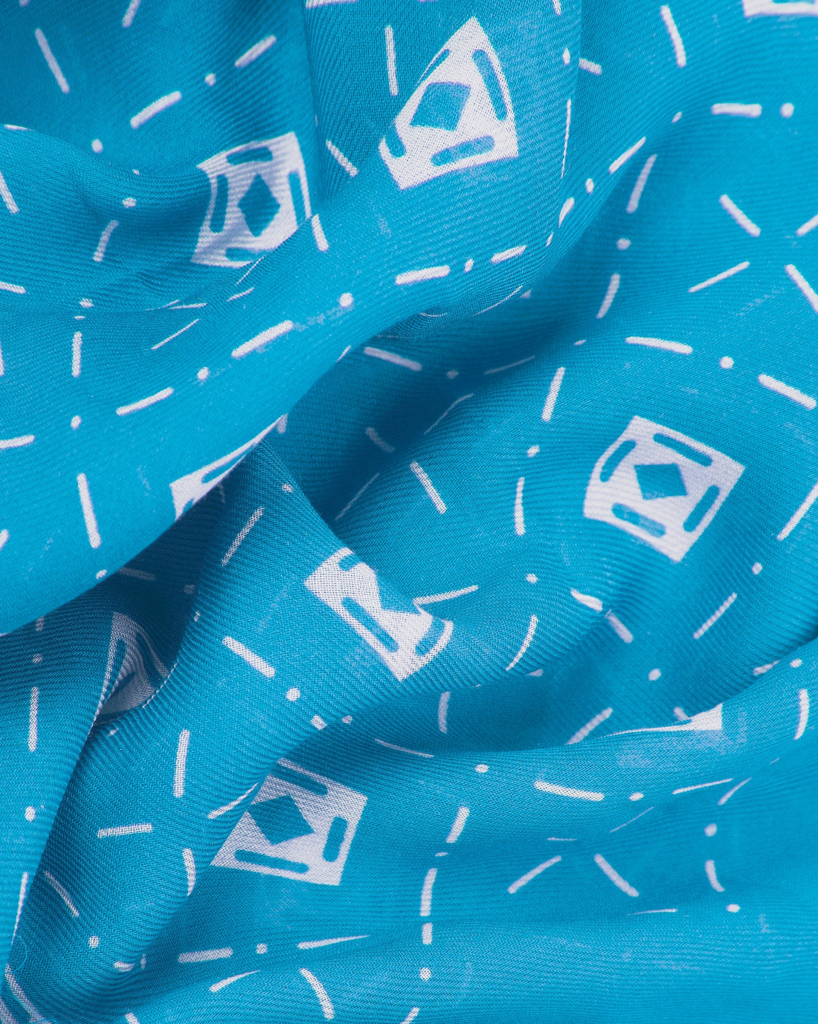 Diamonds in Pacific - Bohemian Style Bandana - Image 2