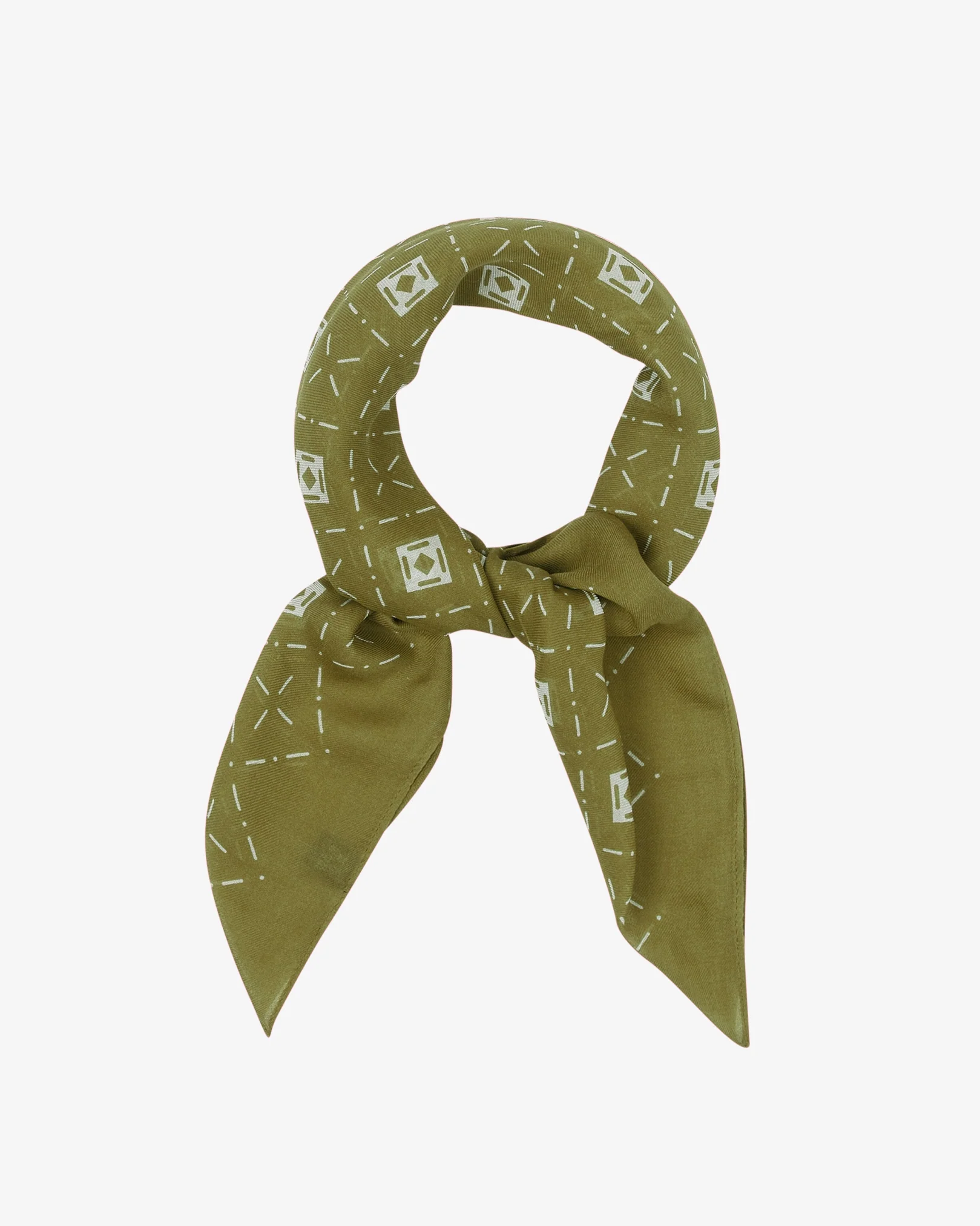 Diamonds in Verdant - Bohemian Style Bandana