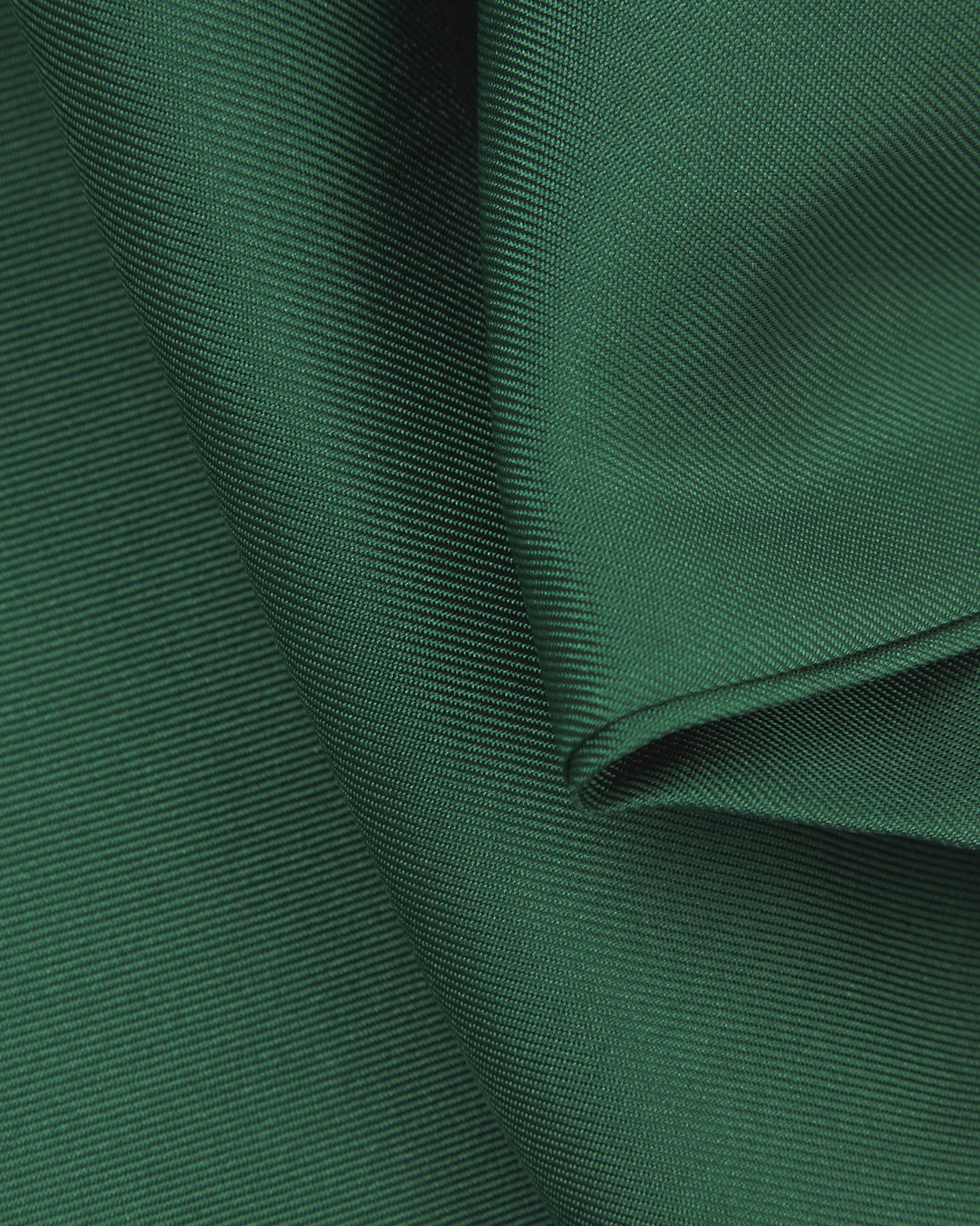 Silk Double Ascot Tie - Green - Image 2