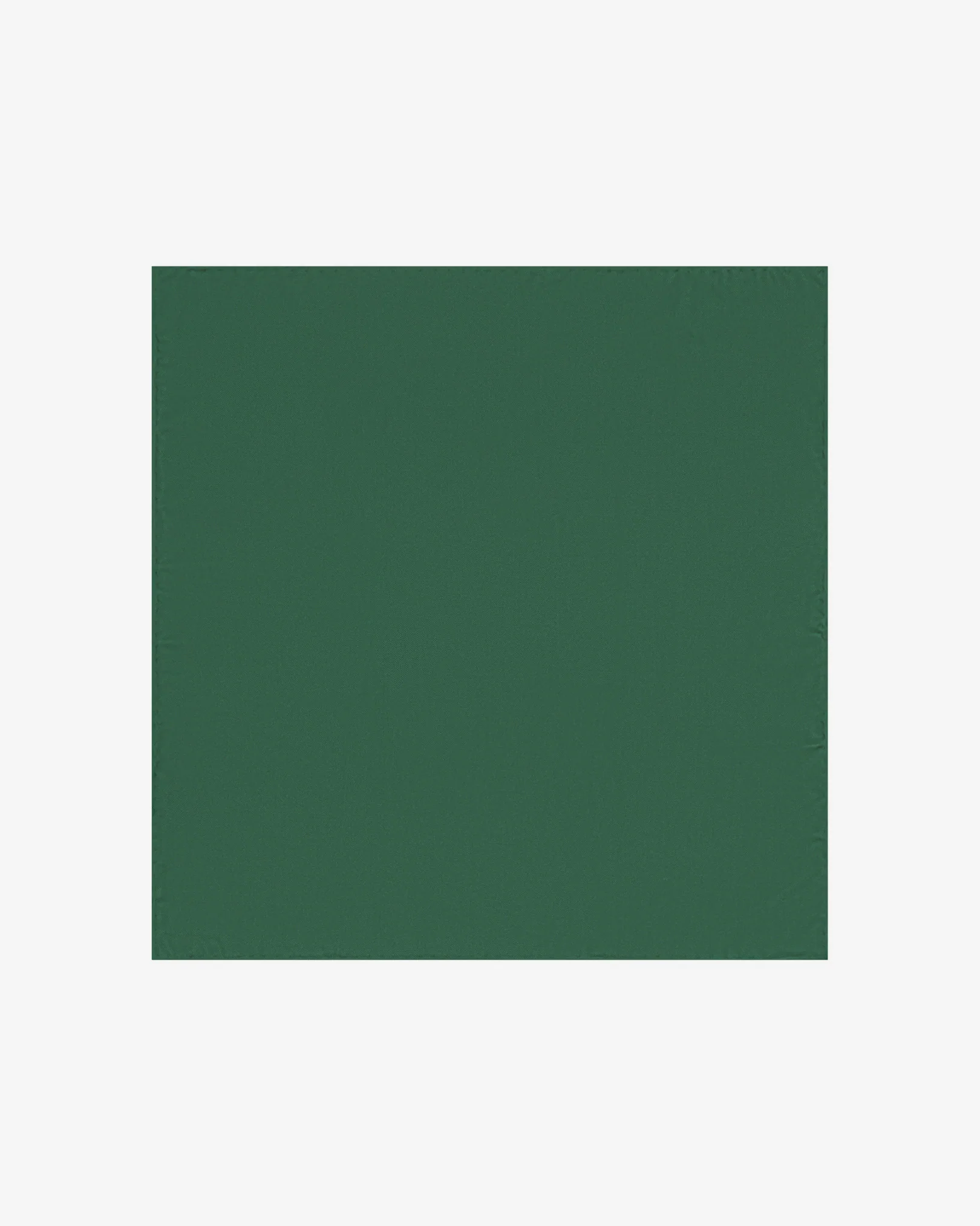 Silk Pocket Square - Solid | Green