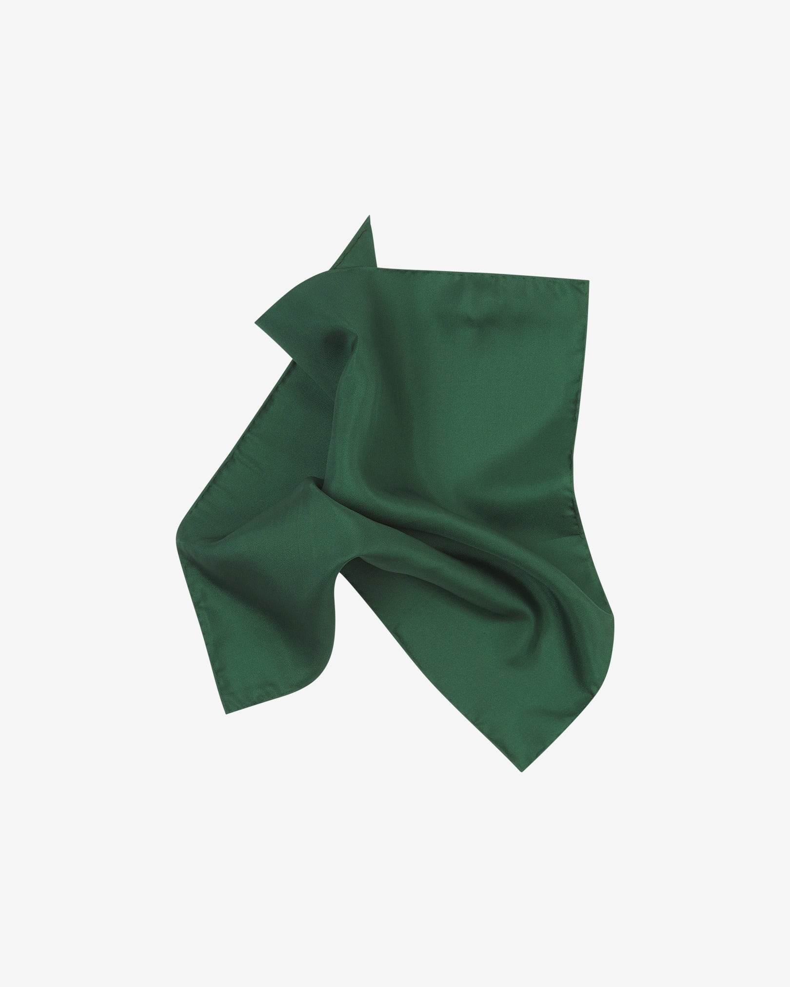 Silk Pocket Square - Solid | Green - Image 2