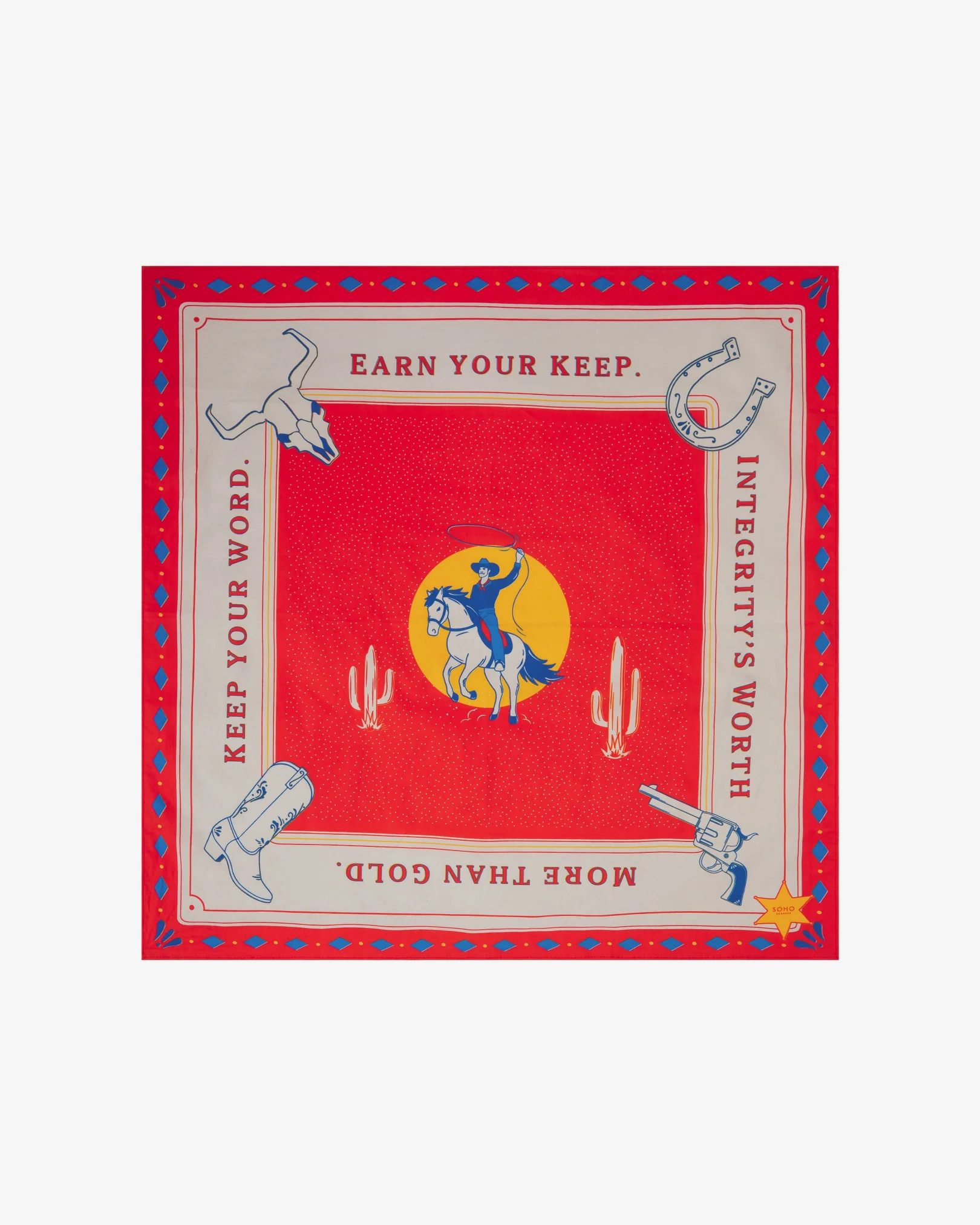 Integrity Bright Cotton Bandana - Image 3