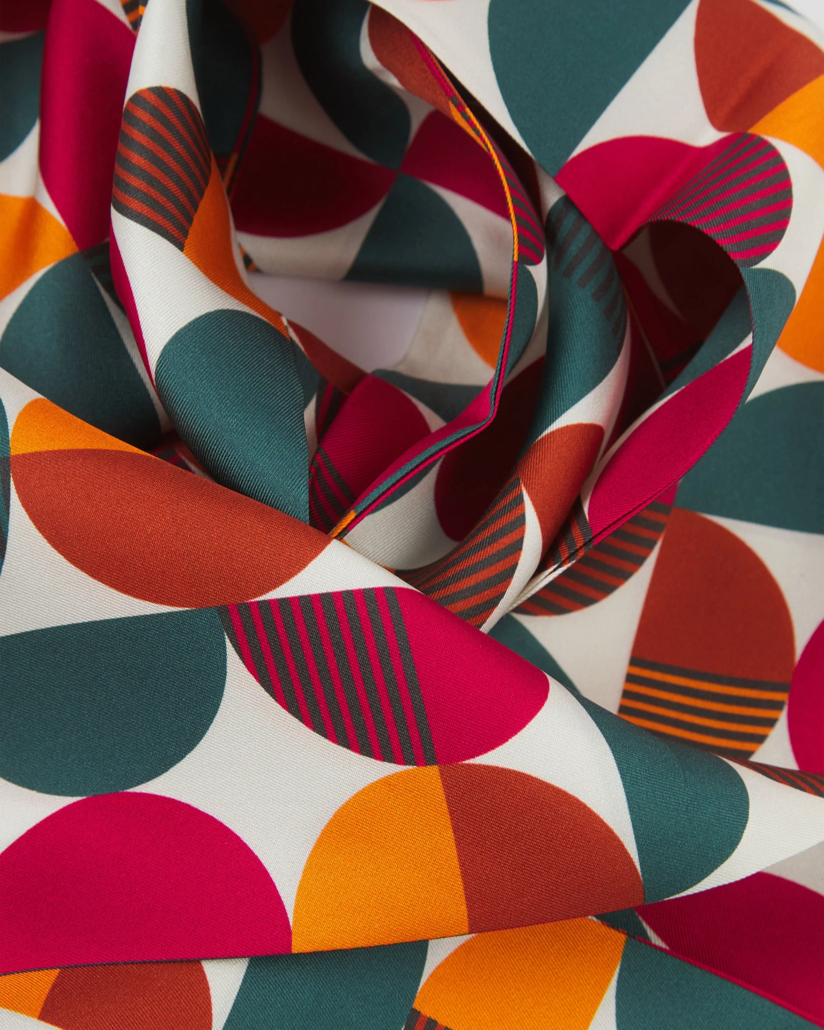 Men's Silk Bauhaus Scarf - Kassel - Image 2