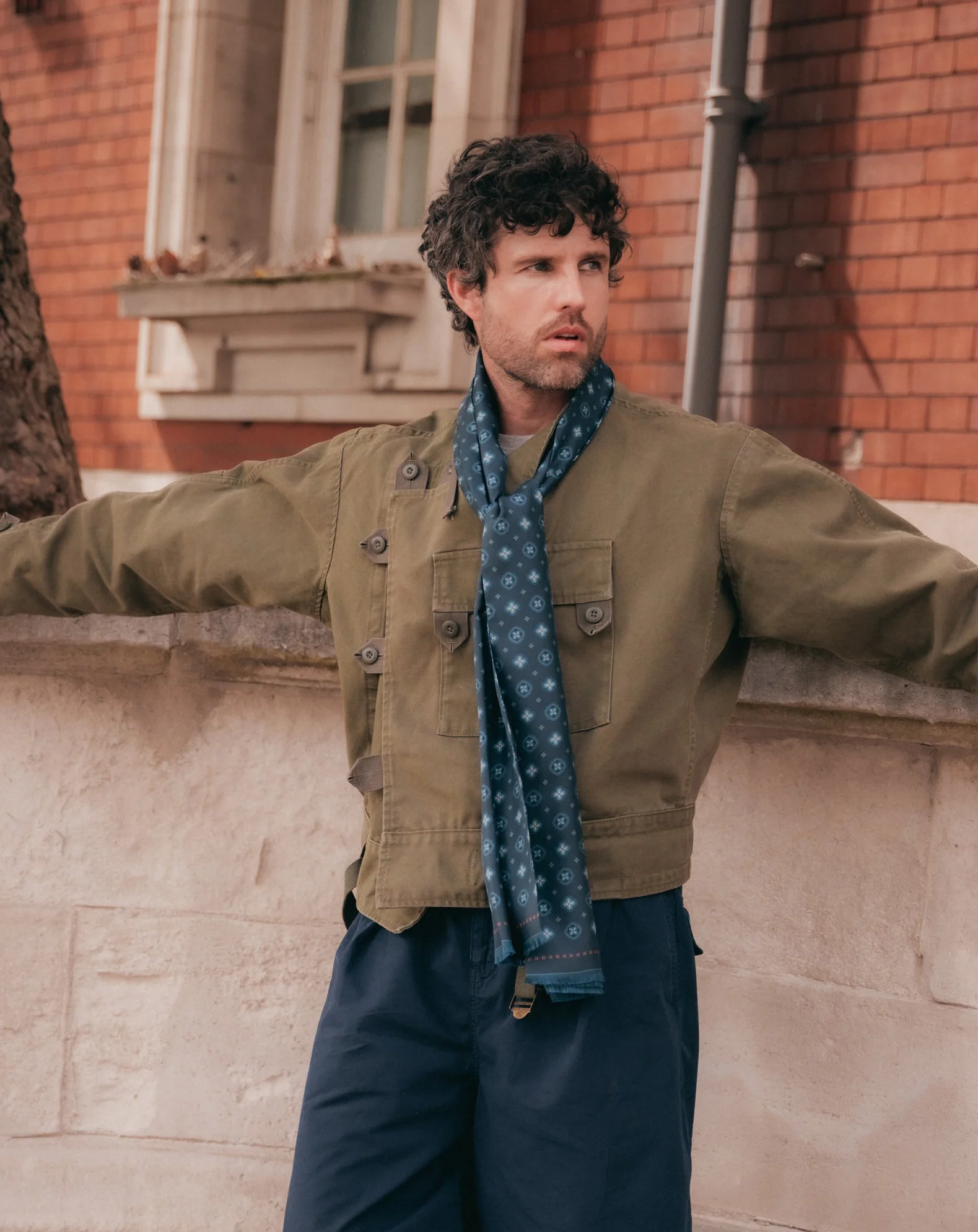 The London Scarf - Chelsea | Indigo - Image 5