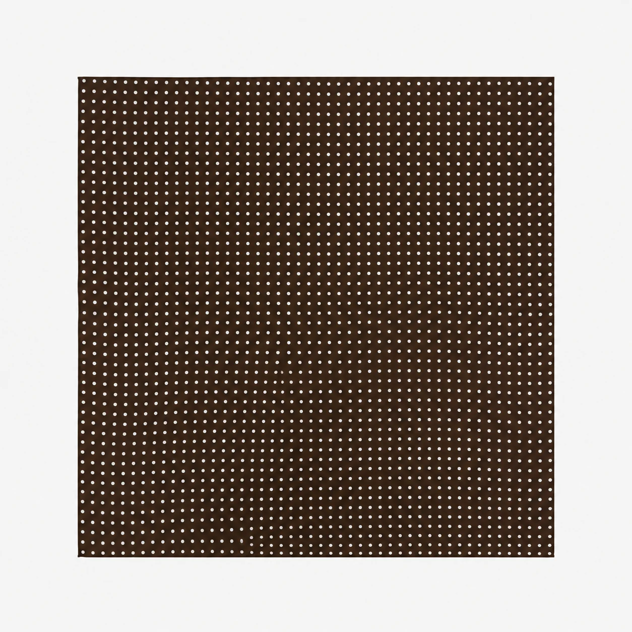 Silk Polka Dot Neckerchief - Mayfair | Mocha - Image 3
