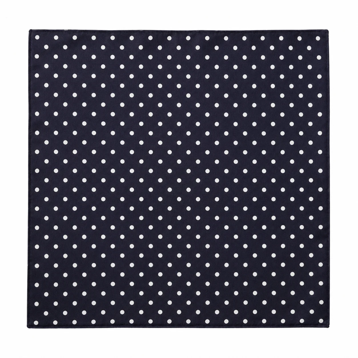 Silk Polka Dot Neckerchief - Mayfair | Indigo - Image 2