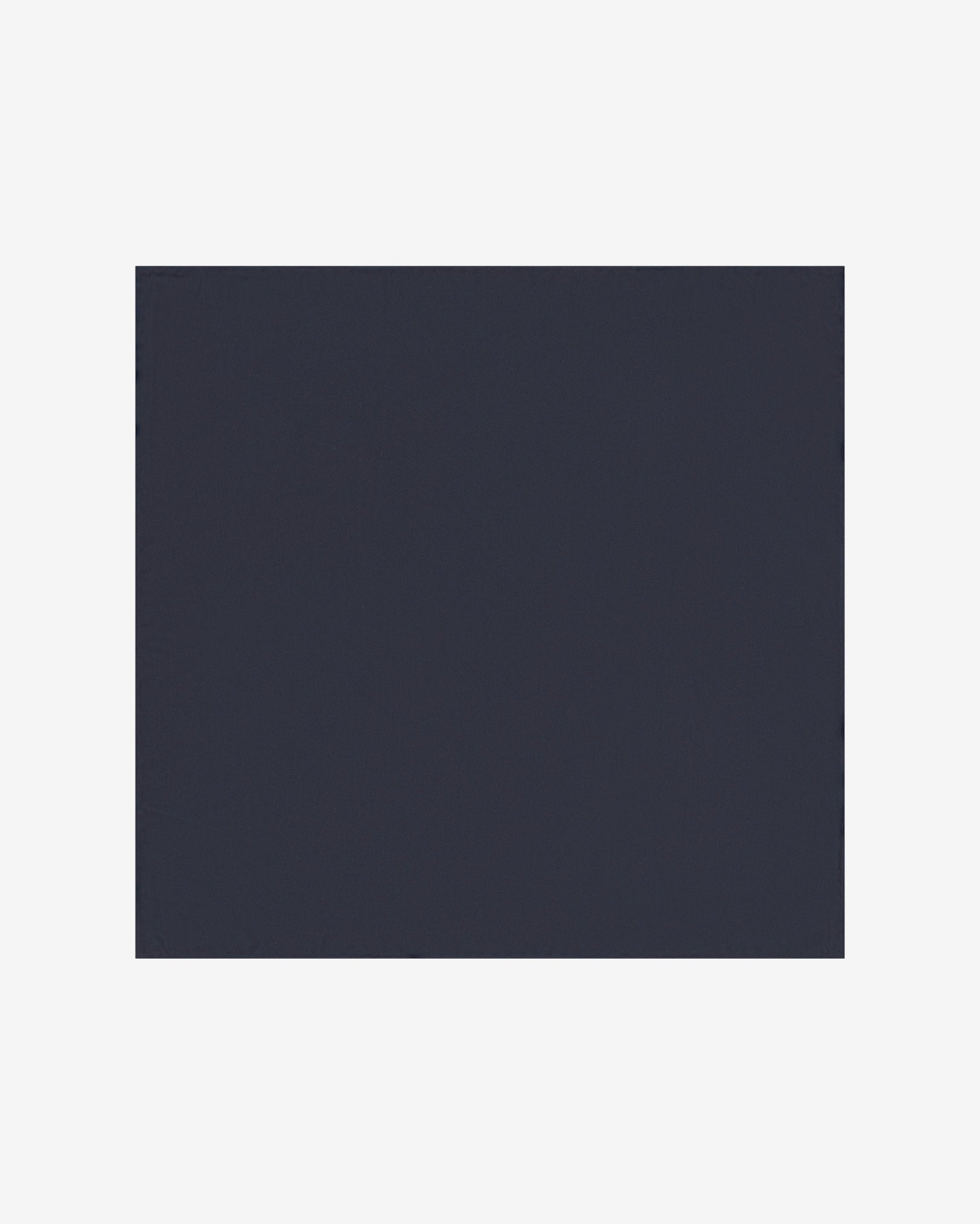 Silk Pocket Square - Solid | Navy Blue