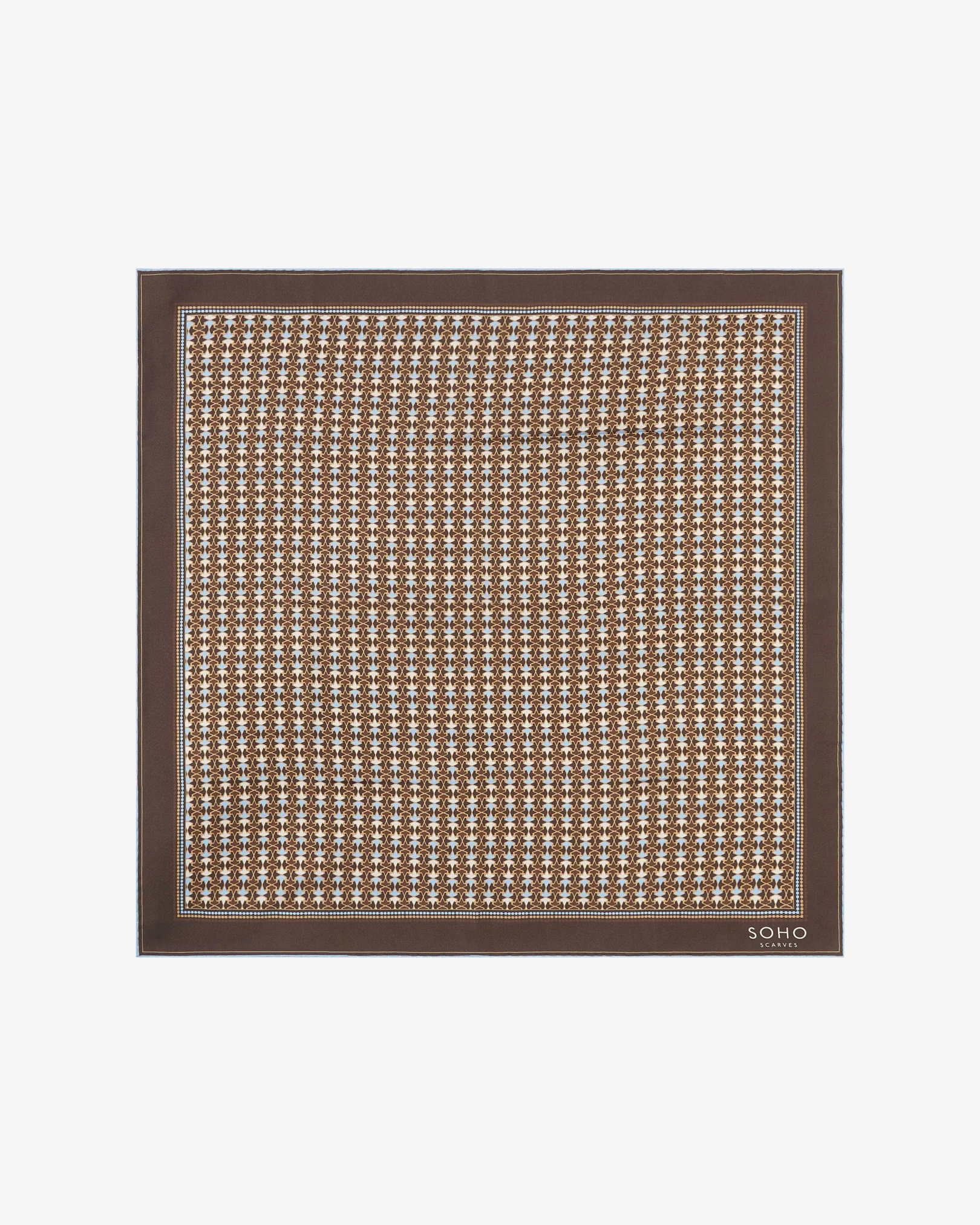 Silk Leaf Neckerchief - Richmond | Chestnut - Image 3