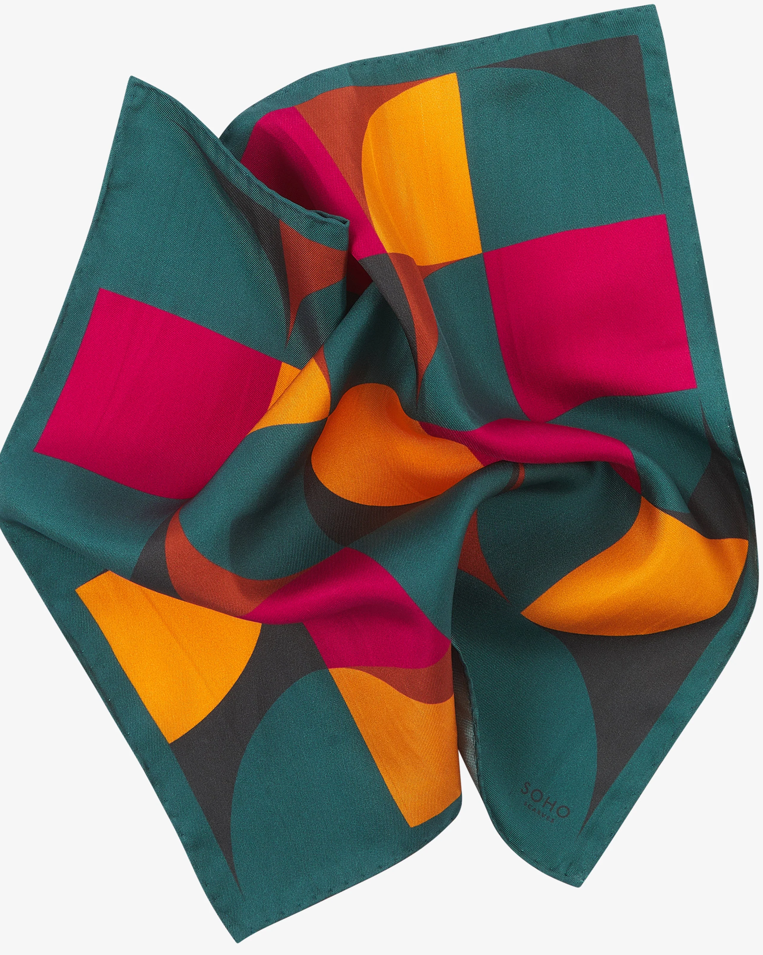 Silk Pocket Square - Stuttgart - Image 2