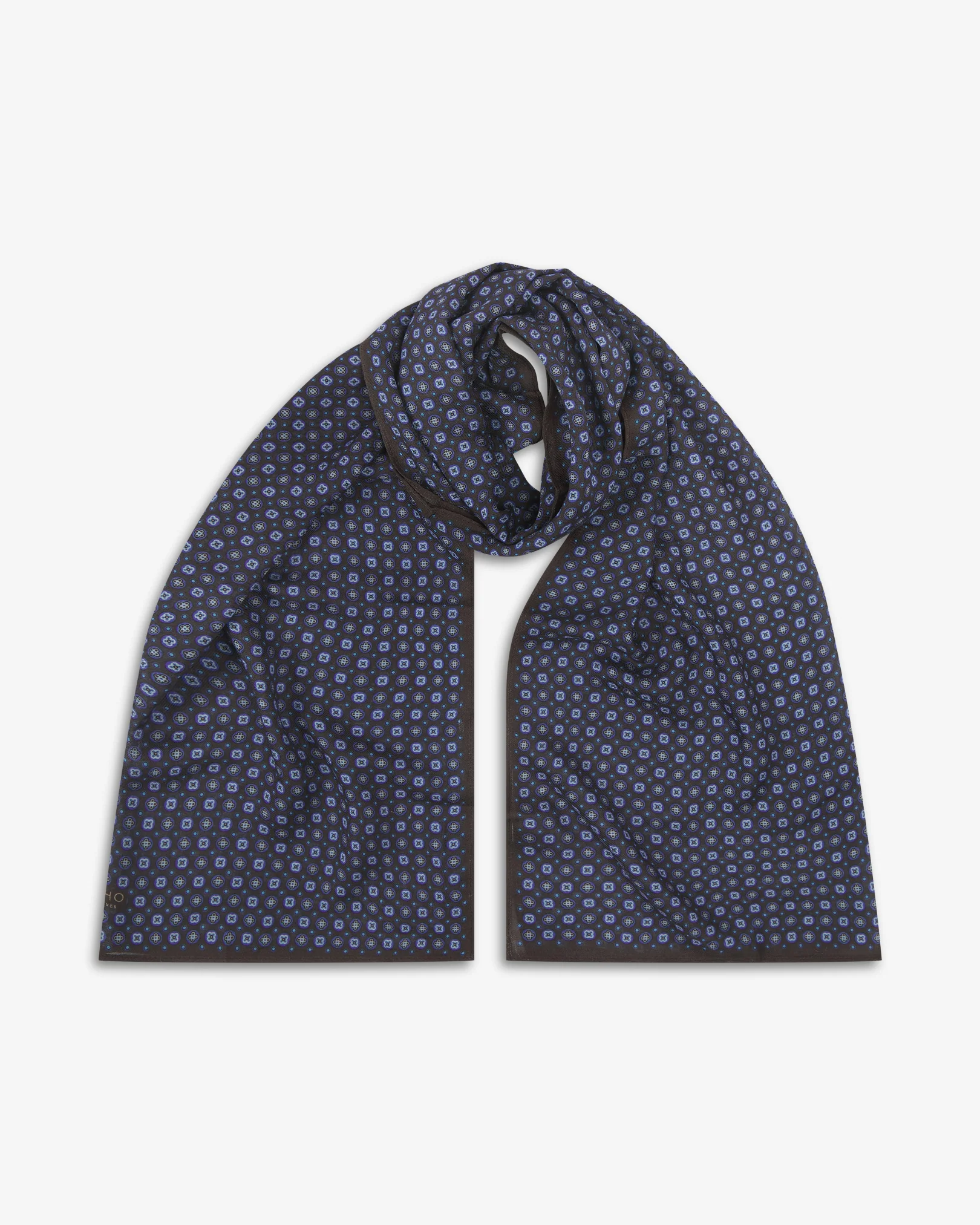Toshima Bohemian Lightweight Wide Scarf | Mahogany Daze