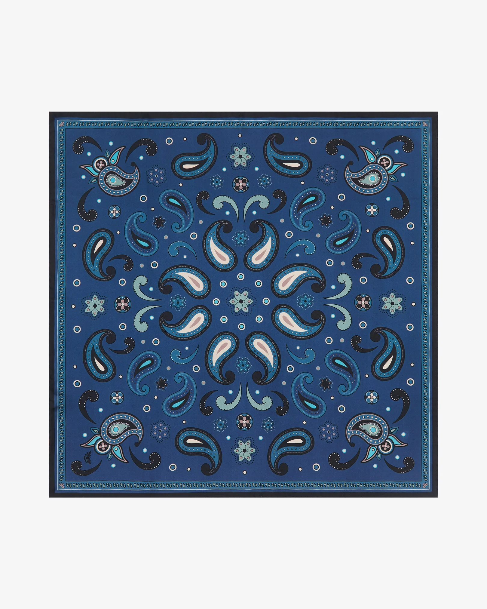 Silk Neckerchief - Belgravia | Cornflower Blue - Image 6