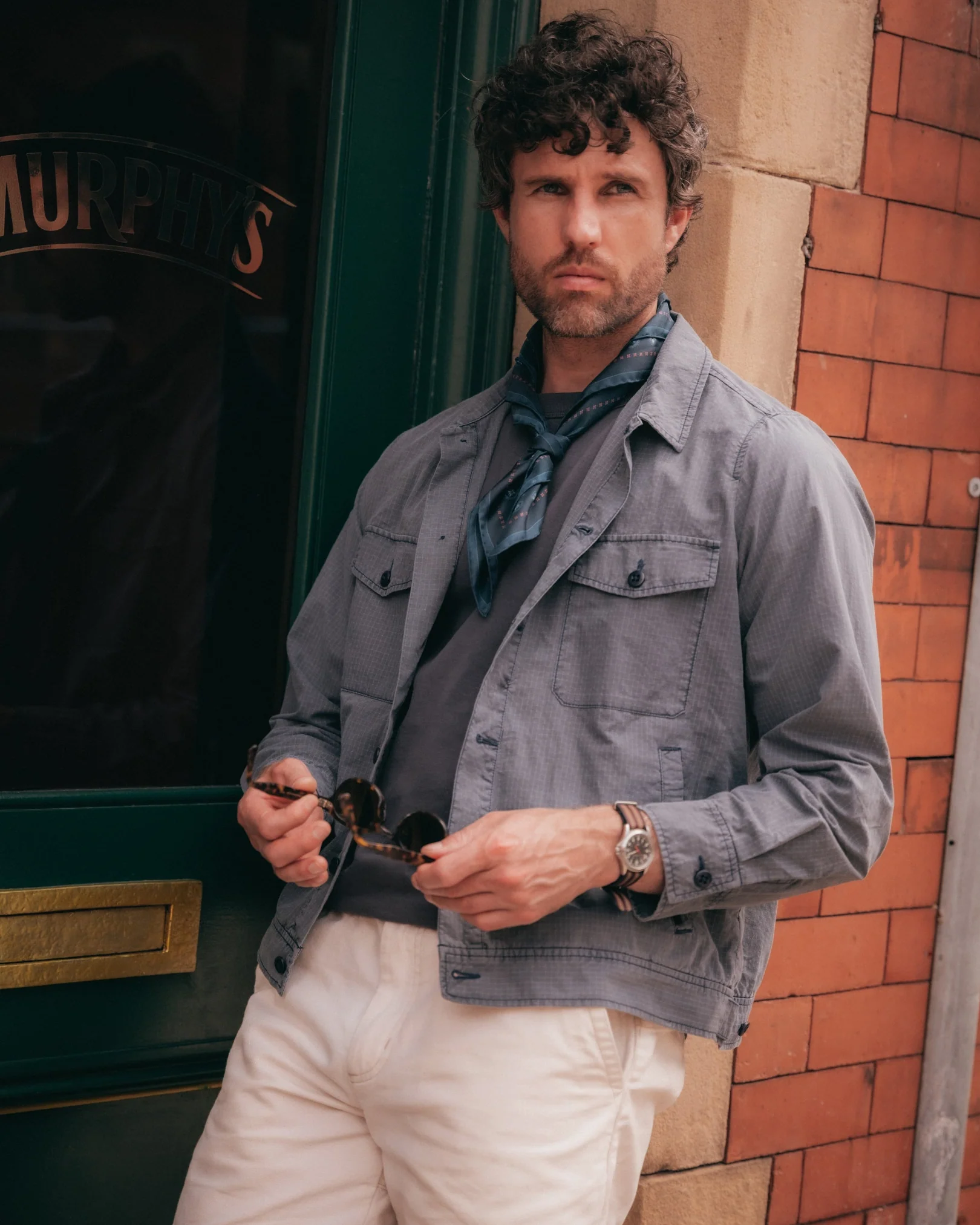 Silk Neckerchief - Chelsea | Indigo - Image 7