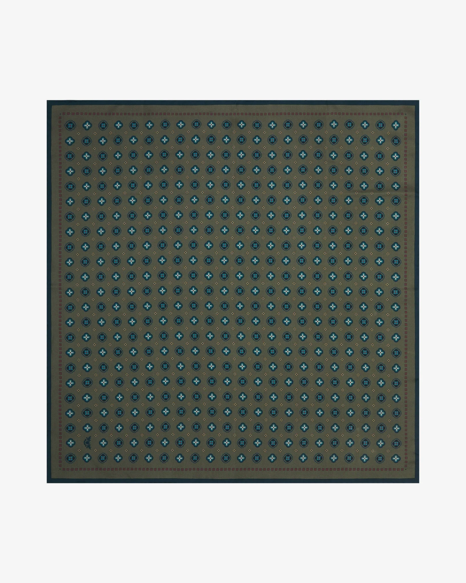 Silk Neckerchief - Chelsea | Olive - Image 6