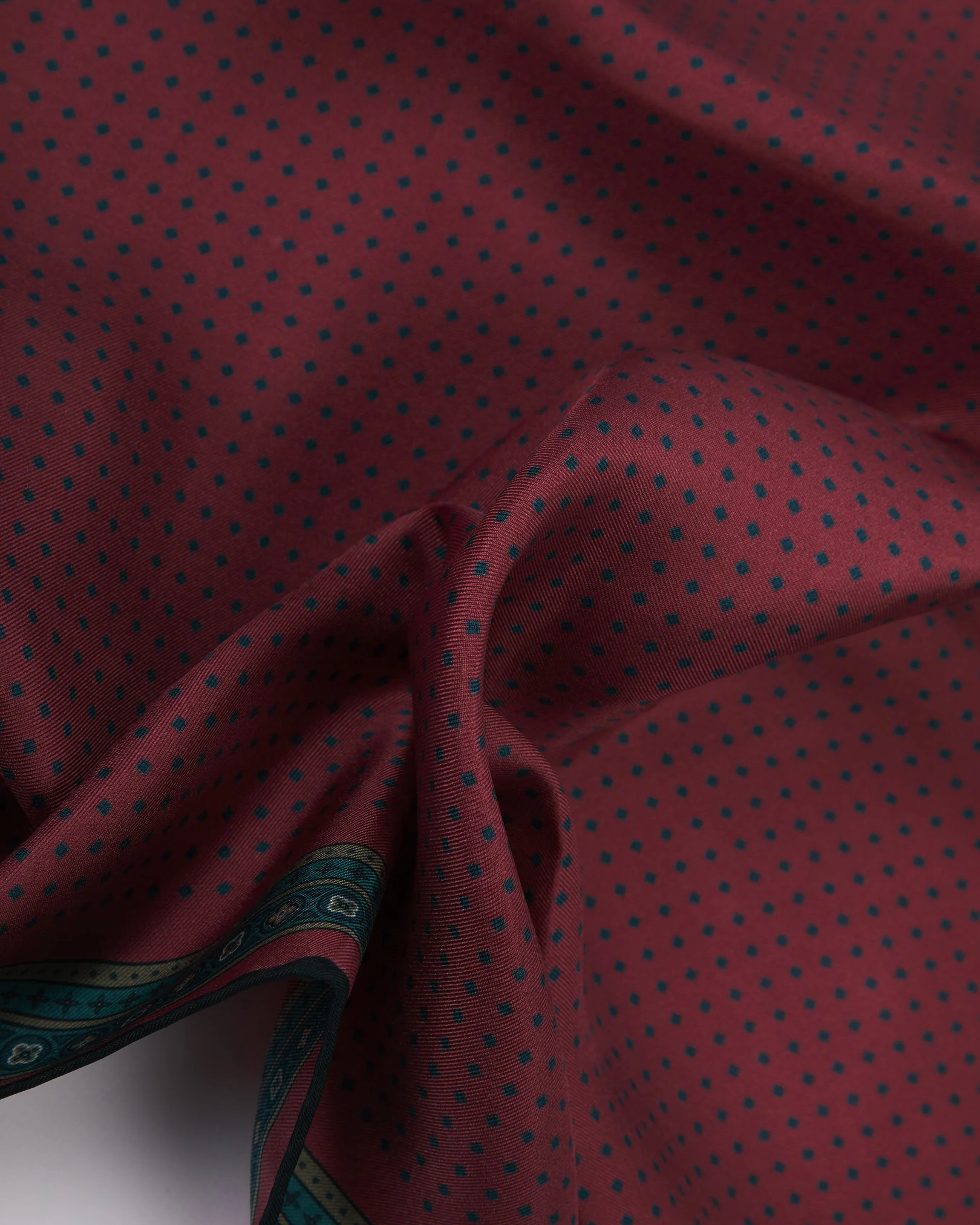 Silk Neckerchief - Chiswick | Berry - Image 2