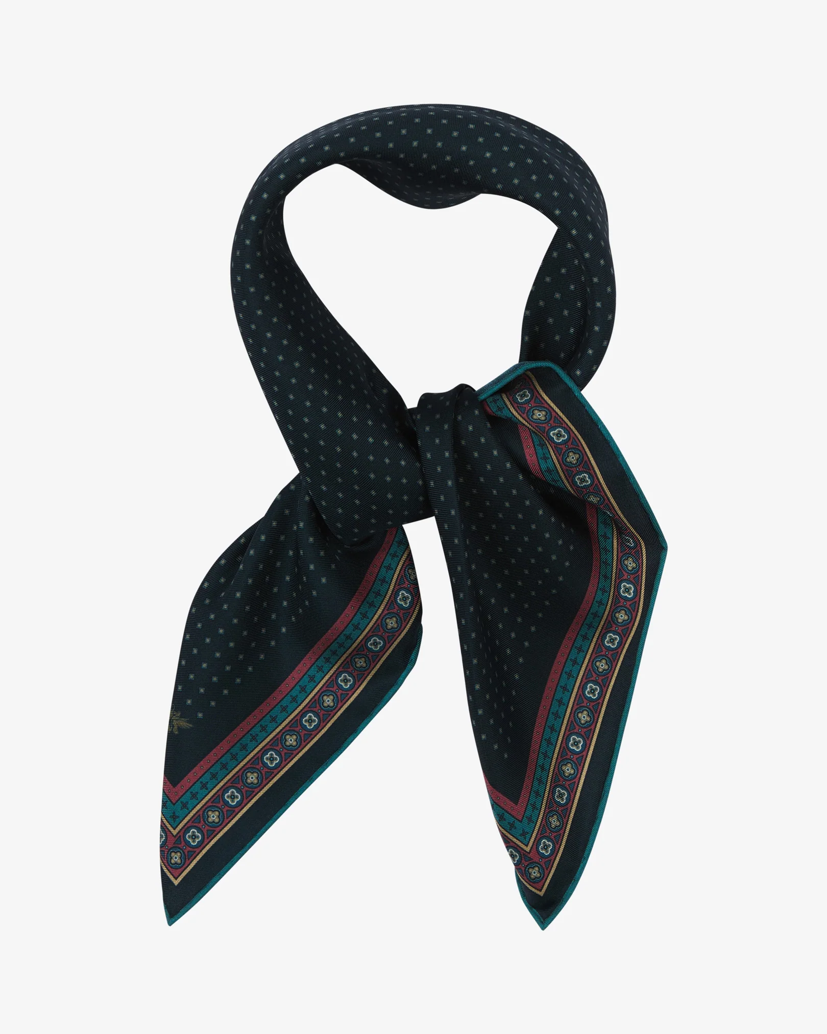 Silk Neckerchief - Chiswick | Indigo