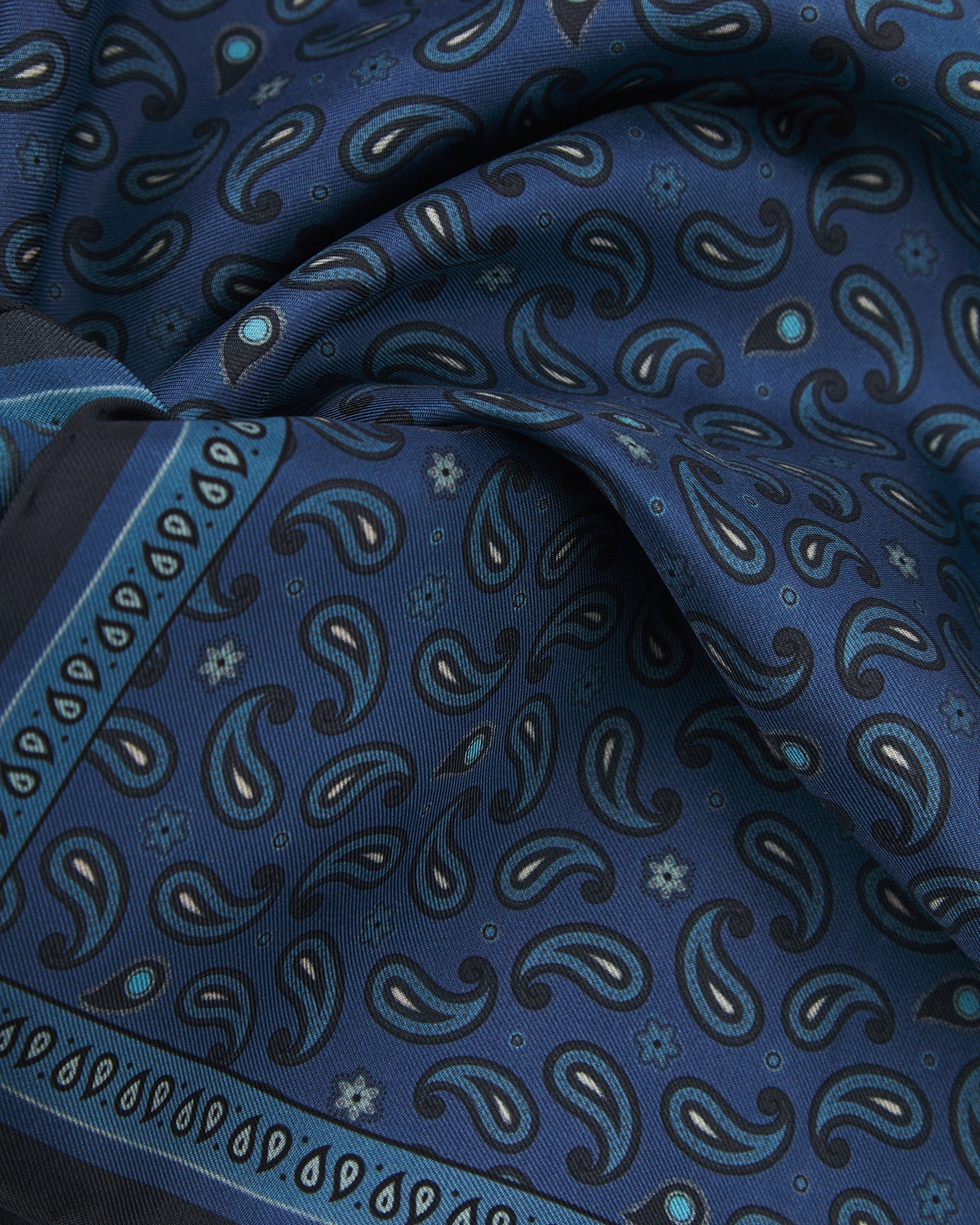 Silk Neckerchief - Highbury | Cornflower Blue - Image 2