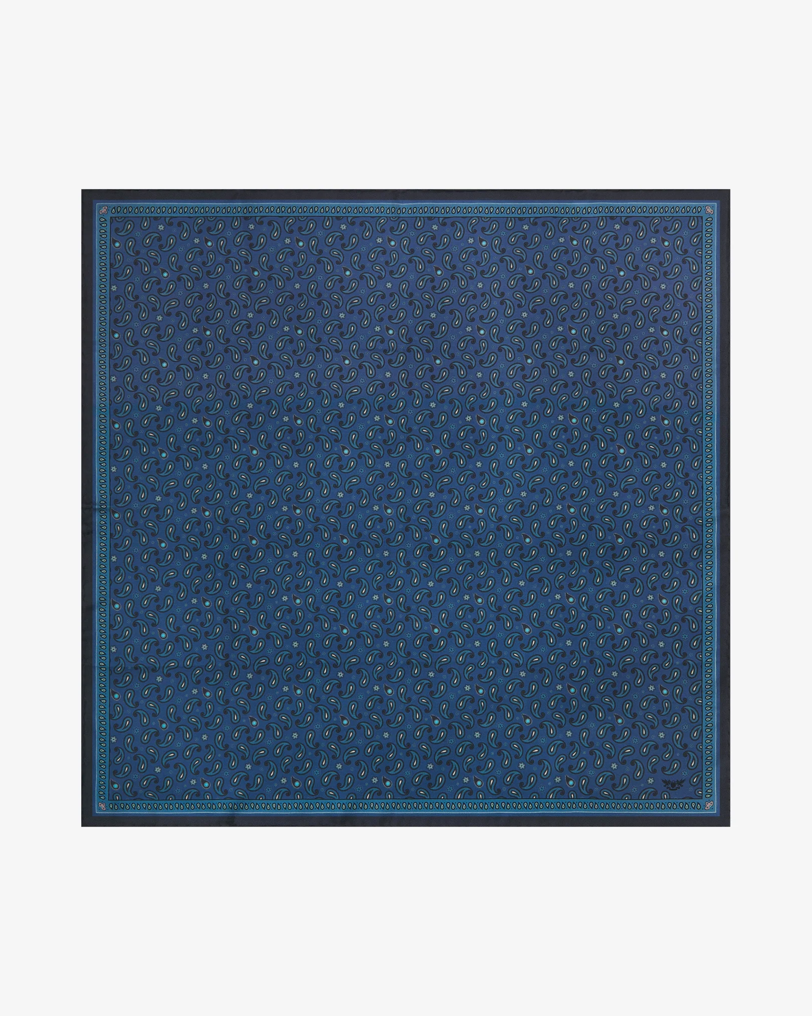 Silk Neckerchief - Highbury | Cornflower Blue - Image 5