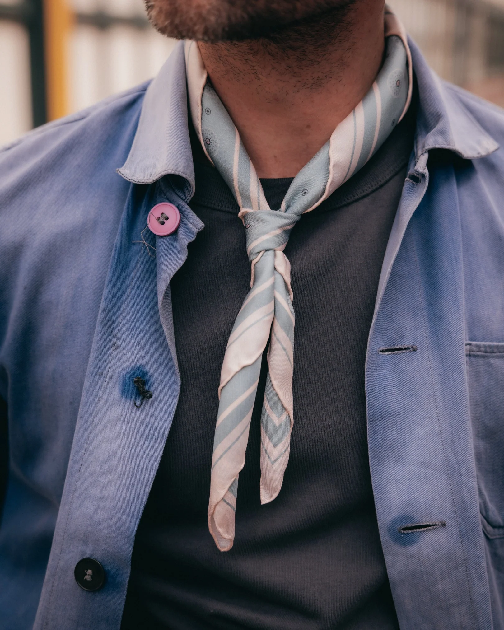 Silk Neckerchief - Islington | Mint - Image 4